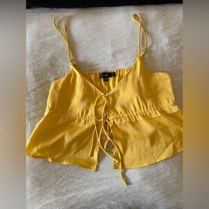Lulu's Sunny Yellow Camisole Top